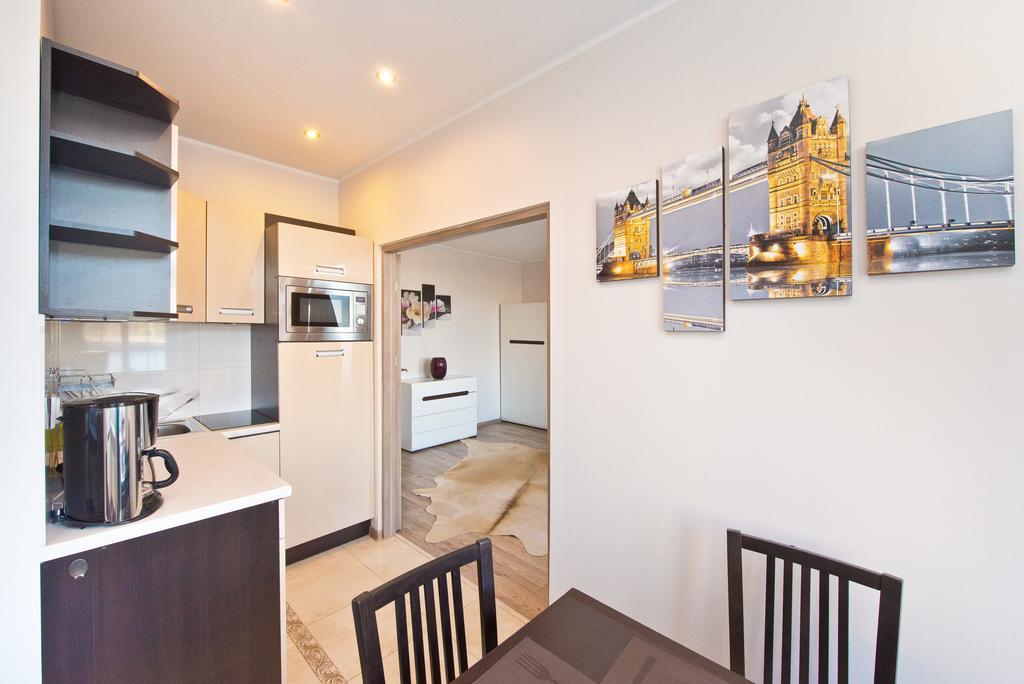 Gdanskie Apartamenty - Apartament Targ Rybny Z Widokiem Na Motlawe חדר תמונה